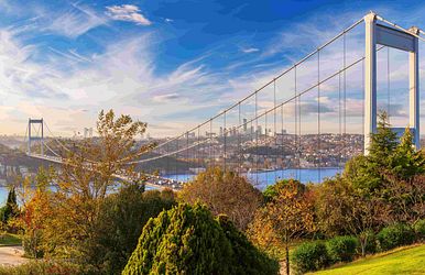 östliches mittelmeer mit istanbul