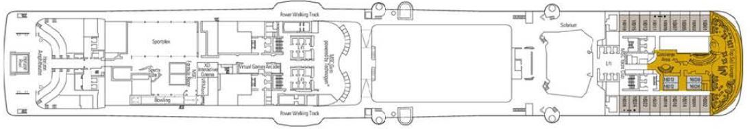 MSC Grandiosa - MSC Cruises - DECK 16 VELÁZQUEZ