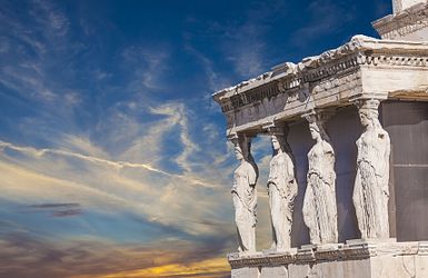 Die Akropolis in Athen, Griechenland